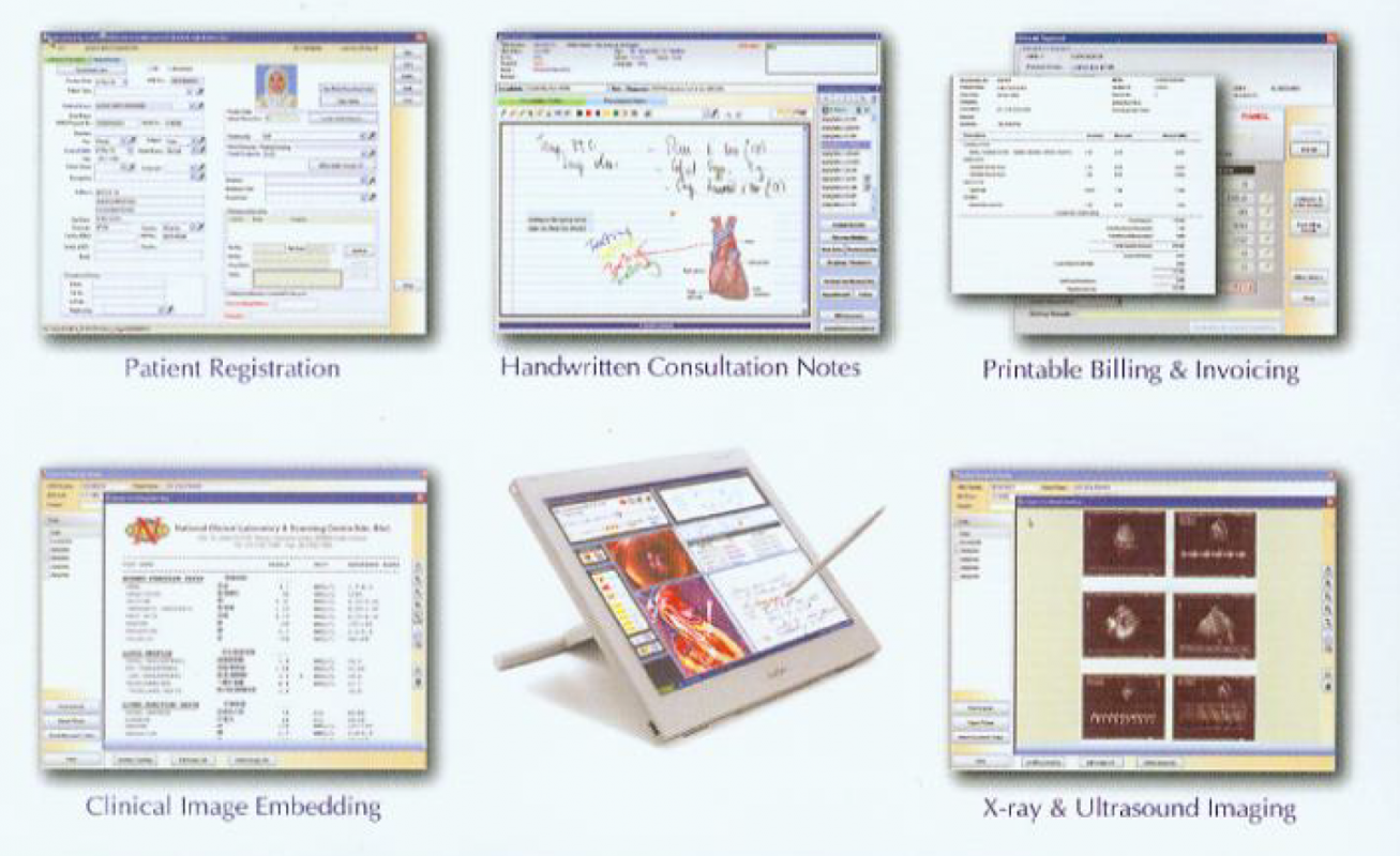 Medexone Clinisys Clinic Software Screen Shots